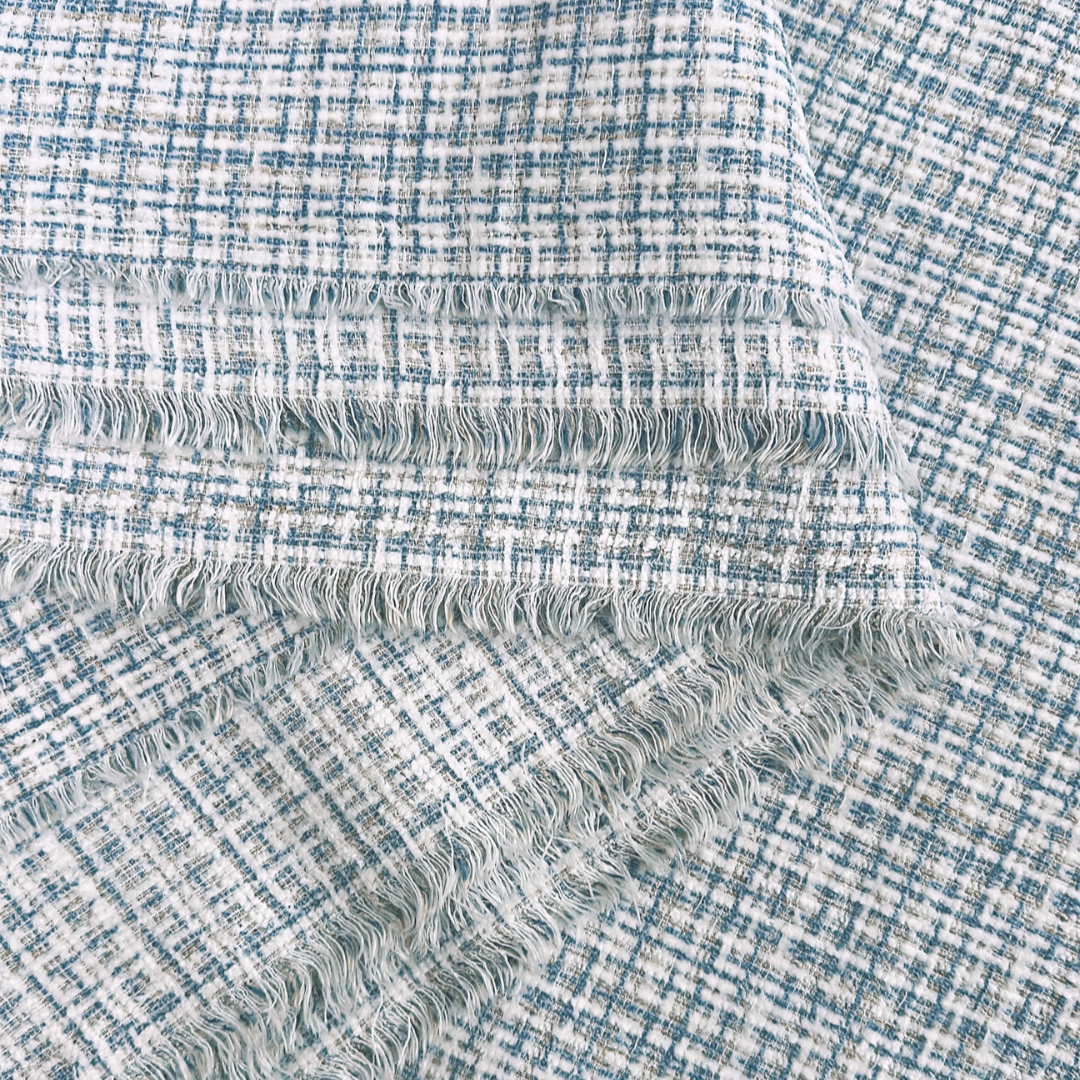 韓国生地 blue tweed ツイード TW005 商品画像2