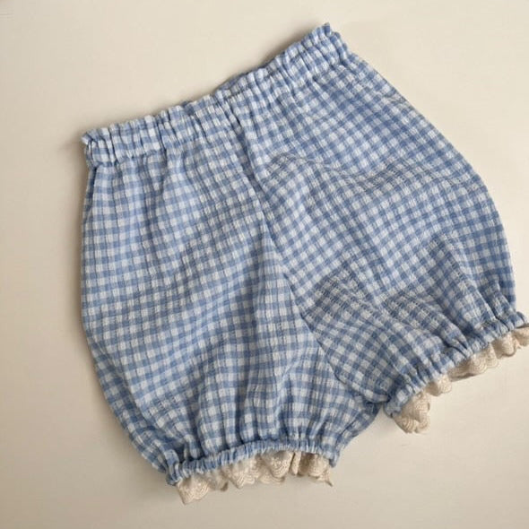 韓国生地 ripple pastel gingham コットン チェック CO015 商品画像1