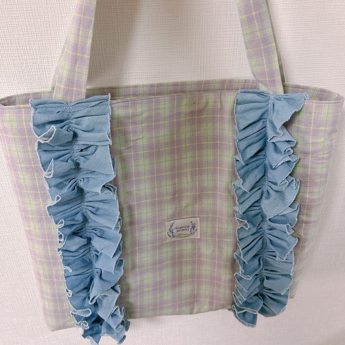 韓国生地 aloha check コットン チェック CO008 商品画像7