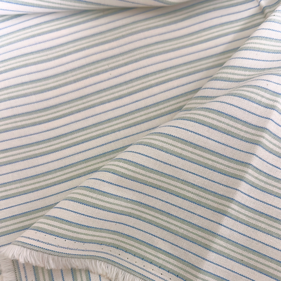 韓国生地 milky stripe ストライプ コットン CO033 商品画像5
