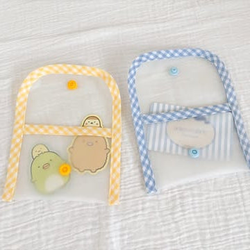 韓国生地 gingham check biastape OT002 商品画像1