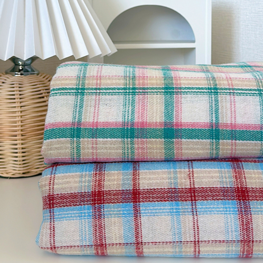 【即納】warm antique check / チェック［PO013］