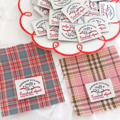 【新作即納】【Pièce par pièce】puppy ribbon TAG / タグ［TG040］