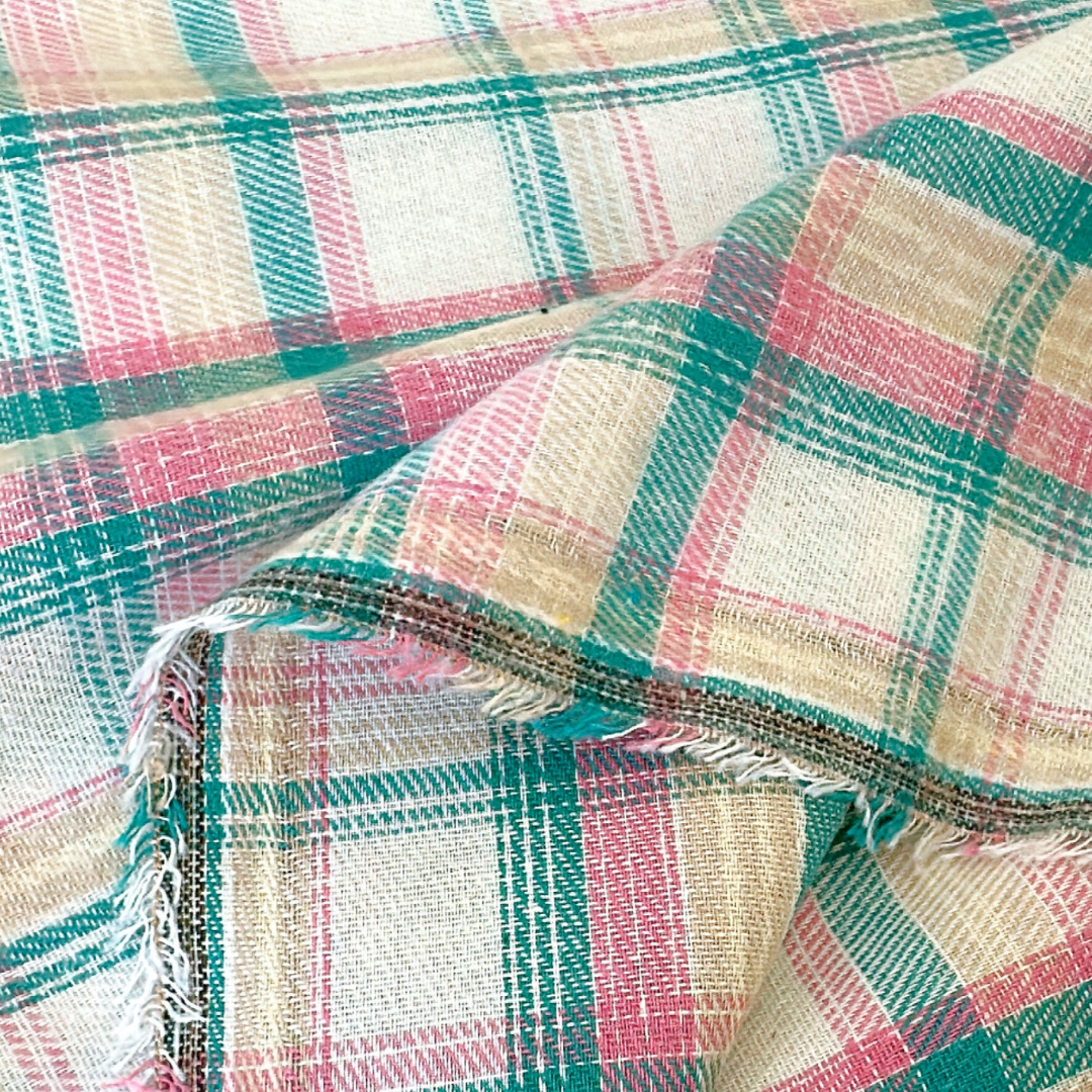 【即納】warm antique check / チェック［PO013］