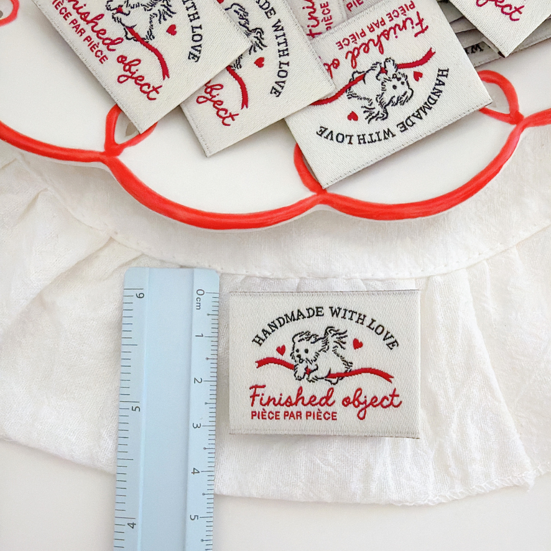 【新作即納】【Pièce par pièce】puppy ribbon TAG / タグ［TG040］