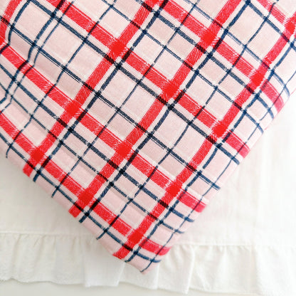 【即納】dreamy check quilting / チェック / cotton / キルティング［QU042］
