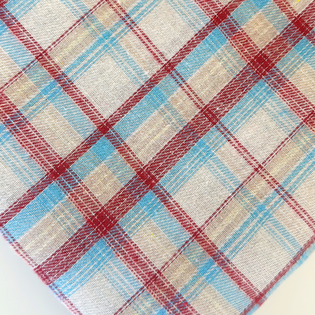 【即納】warm antique check / チェック［PO013］