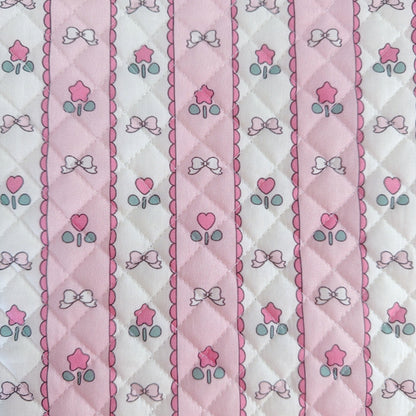 【即納】tulip ribbon quilting / リボン / フラワー / キルティング［QU034］