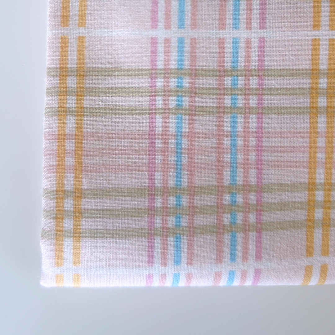 【即納】candy pop check / パステル  / チェック / コットン［CO039］
