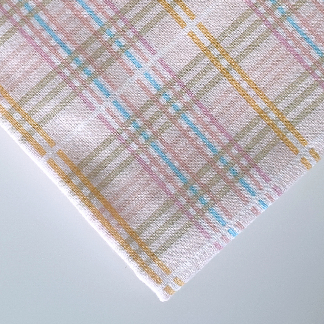 【即納】candy pop check / パステル  / チェック / コットン［CO039］