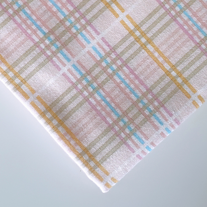 【即納】candy pop check / パステル  / チェック / コットン［CO039］