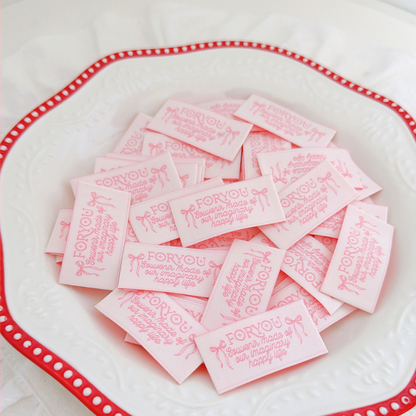 【新作即納】【Pièce par pièce】pink for you TAG / タグ［TG042］