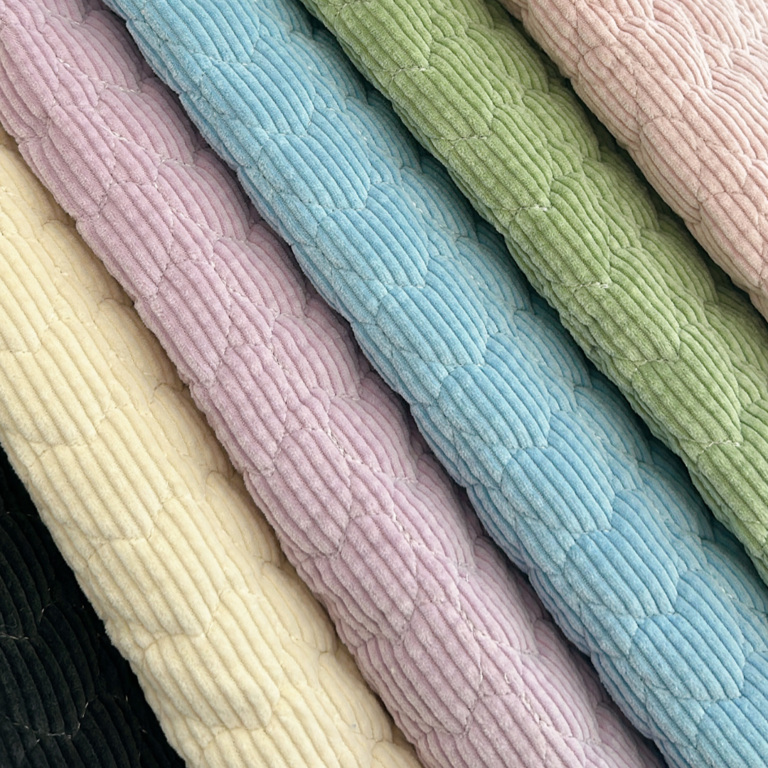 【即納】bubble quilting corduroy / コーデュロイ / キルティング［QU023］