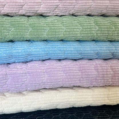 【即納】bubble quilting corduroy / コーデュロイ / キルティング［QU023］