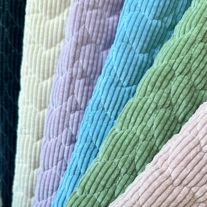 【即納】bubble quilting corduroy / コーデュロイ / キルティング［QU023］