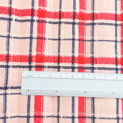 【即納】dreamy check quilting / チェック / cotton / キルティング［QU042］