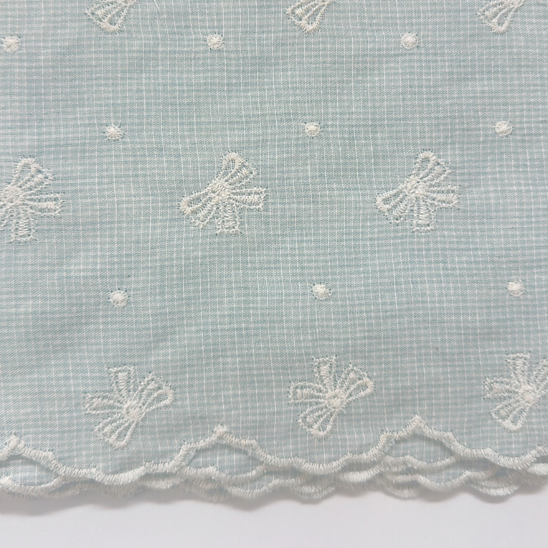 【お取り寄せ】candy ribbon embroidery  / 刺繍 / コットン / リボン［EM005］