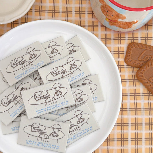 【新作即納】cozy cat tag / ねこ / タグ［TG032］