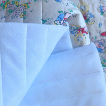 【即納】Little Fairy Tale / イラスト / 妖精 / キルティング / コットン［QU026］