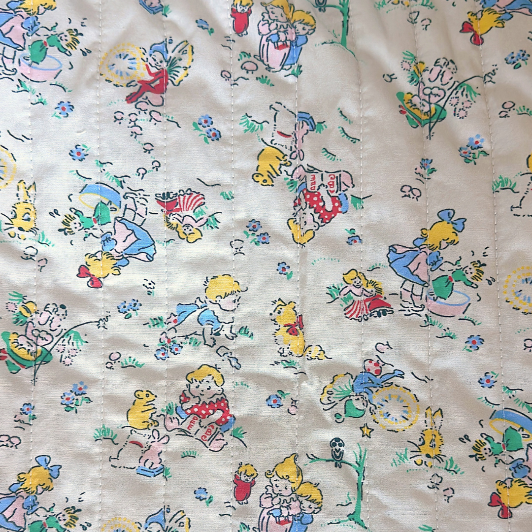 【即納】Little Fairy Tale / イラスト / 妖精 / キルティング / コットン［QU026］