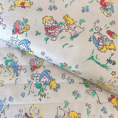 【即納】Little Fairy Tale / イラスト / 妖精 / キルティング / コットン［QU026］