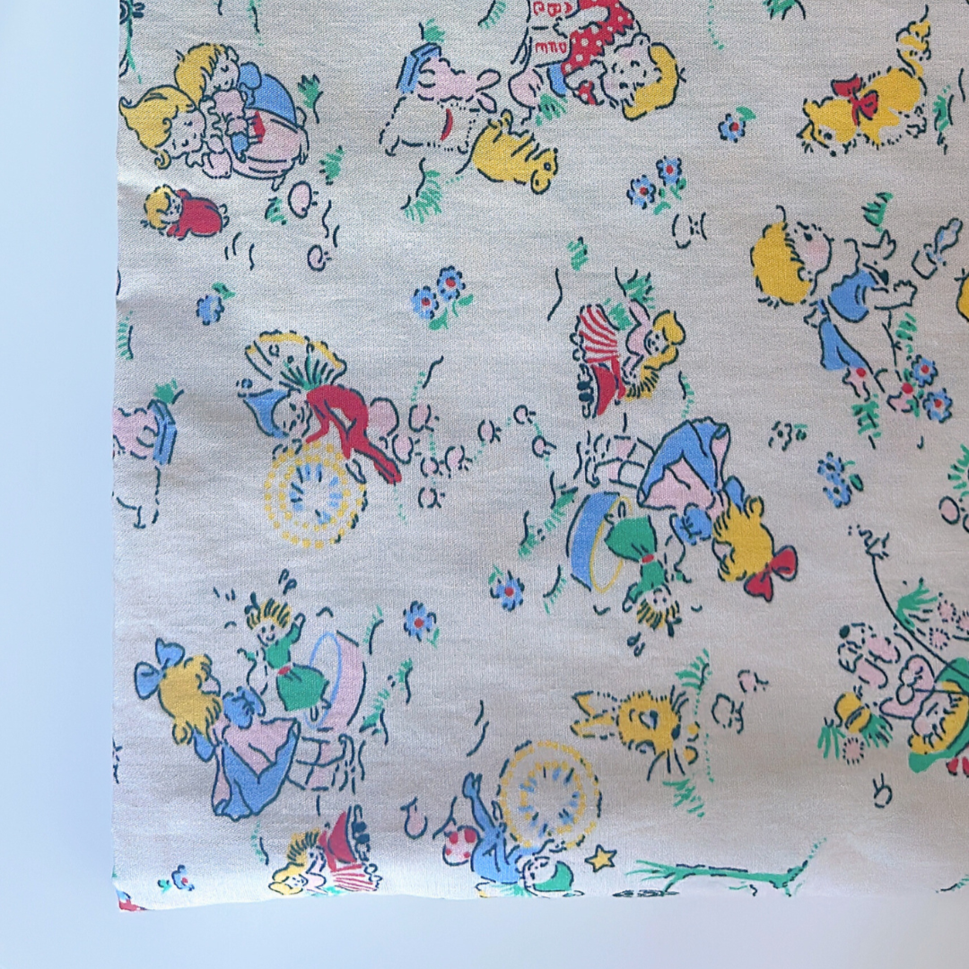 【即納】Little Fairy Tale / イラスト / 妖精 / キルティング / コットン［QU026］