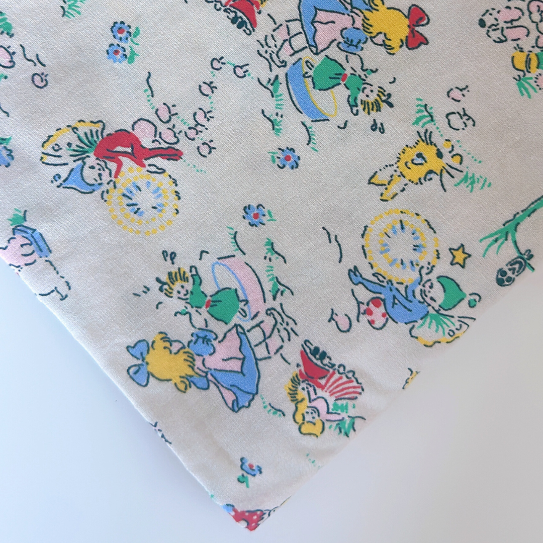 【即納】Little Fairy Tale / イラスト / 妖精 / キルティング / コットン［QU026］