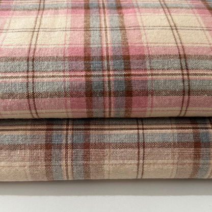 【即納】latté check / コットン / チェック［CO001］