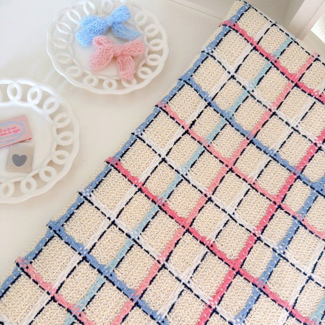 【即納】sweet loom check tweed  / チェック / ツイード［TW009］