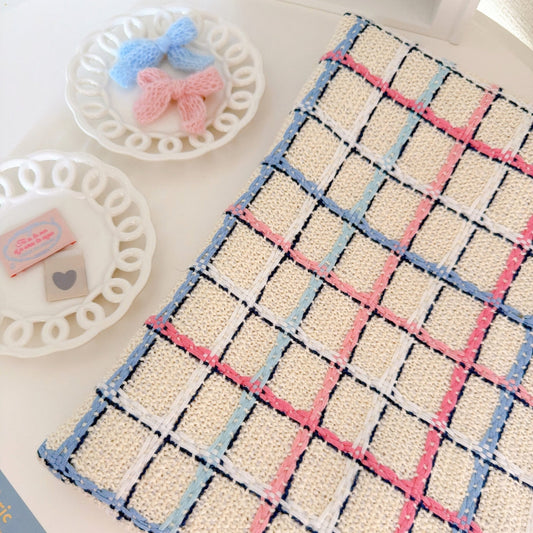 【即納】sweet loom check tweed  / チェック / ツイード［TW009］