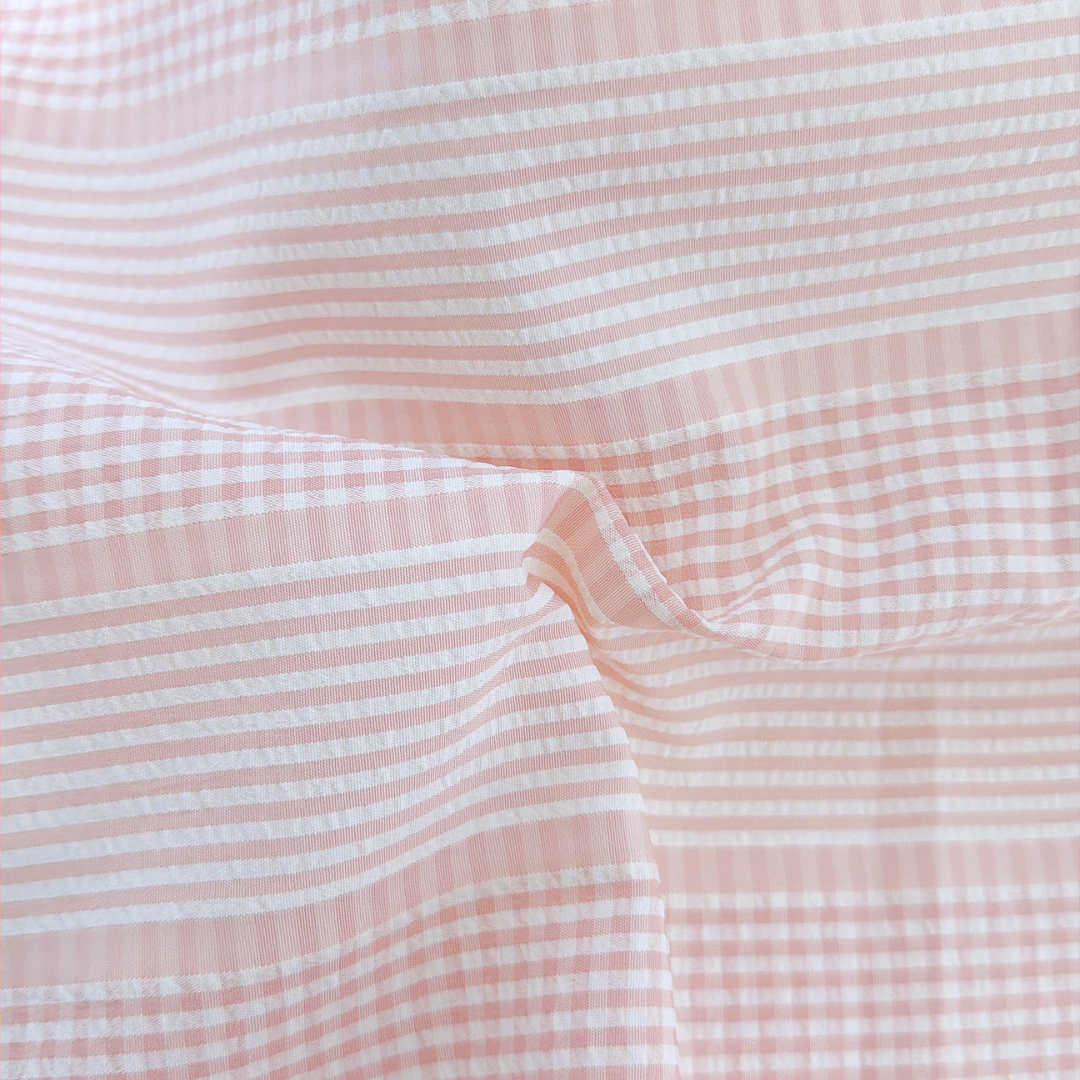 【即納】daily check & stripe / チェック / ストライプ / ポリエステル［PO026］