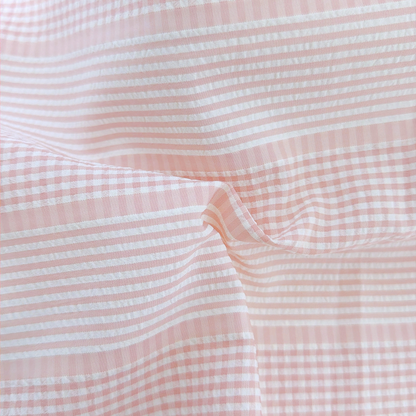 【即納】daily check & stripe / チェック / ストライプ / ポリエステル［PO026］