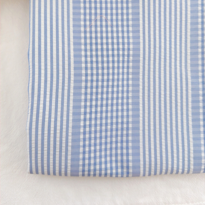 【即納】daily check & stripe / チェック / ストライプ / ポリエステル［PO026］