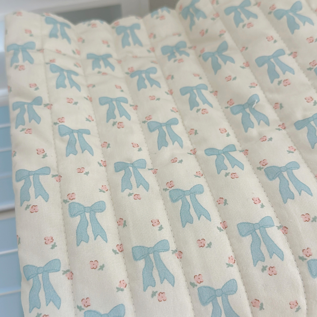 【即納】blue ribbon quilting / リボン / フラワー / キルティング［QU024］