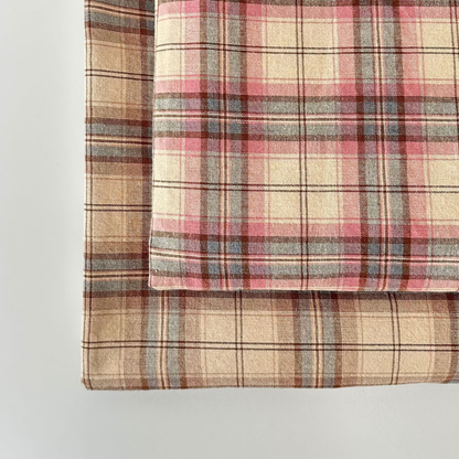 【即納】latté check / コットン / チェック［CO001］