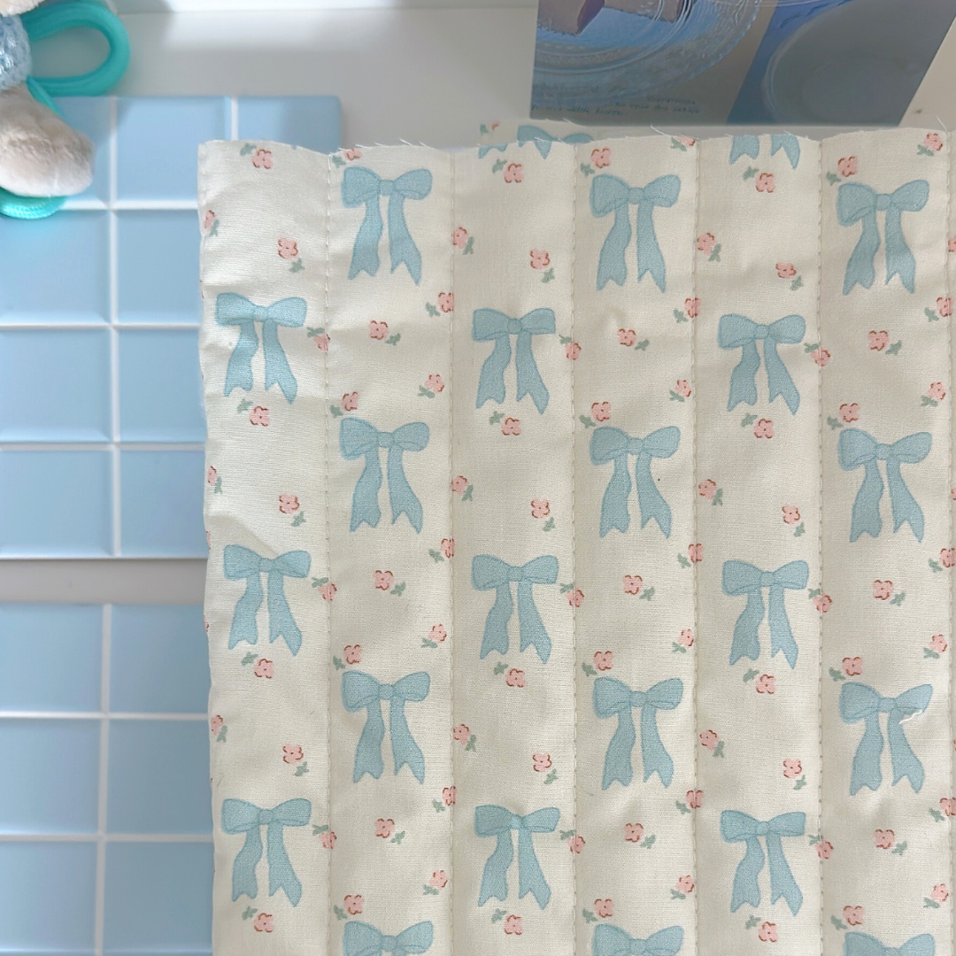 【即納】blue ribbon quilting / リボン / フラワー / キルティング［QU024］