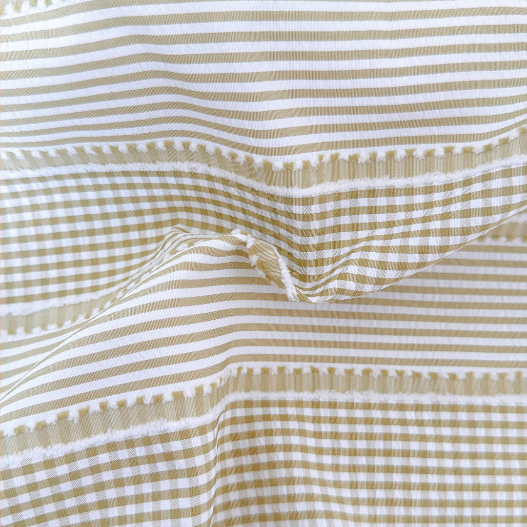 【即納】daily check & stripe / チェック / ストライプ / ポリエステル［PO026］