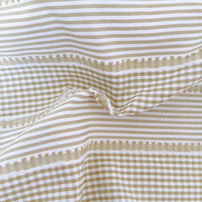 【即納】daily check & stripe / チェック / ストライプ / ポリエステル［PO026］