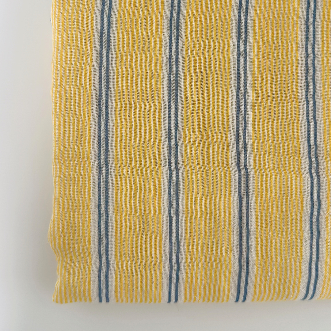 【新作即納】bagel stripe garze / コットン  / ガーゼ / ストライプ［CO020］