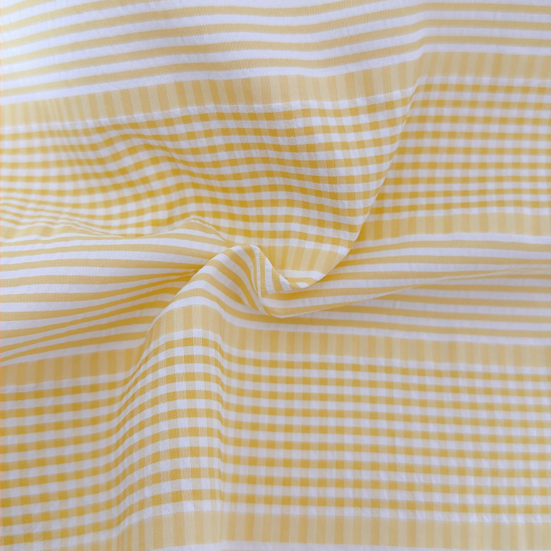 【即納】daily check & stripe / チェック / ストライプ / ポリエステル［PO026］