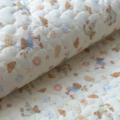 【即納】cooking bear quilting / くまさん  / キルティング［QU014］