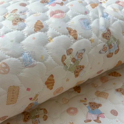 【即納】cooking bear quilting / くまさん  / キルティング［QU014］