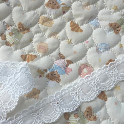 【即納】cooking bear quilting / くまさん  / キルティング［QU014］