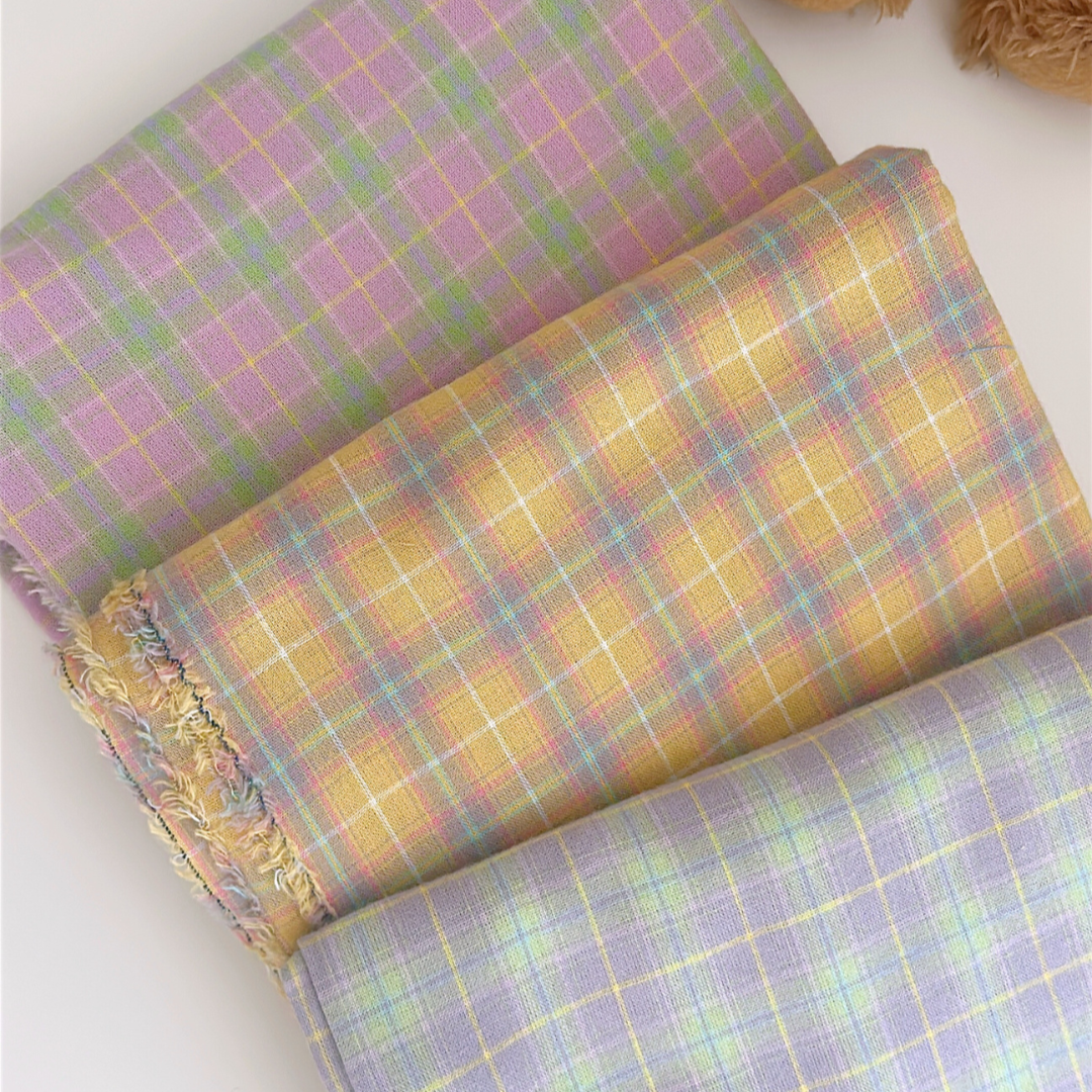 【即納】aloha check  / コットン / チェック［CO008］