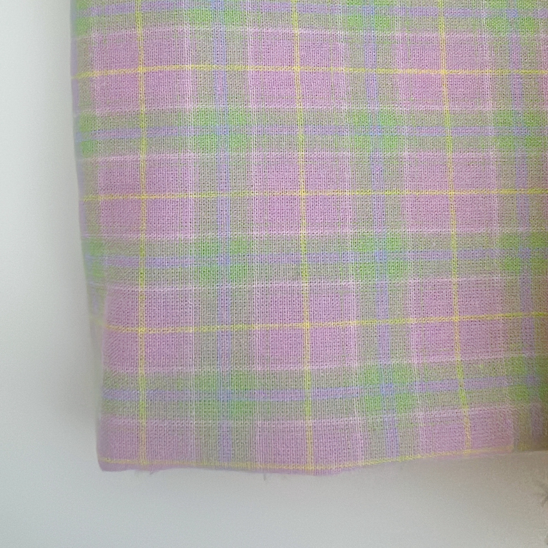 【即納】aloha check  / コットン / チェック［CO008］