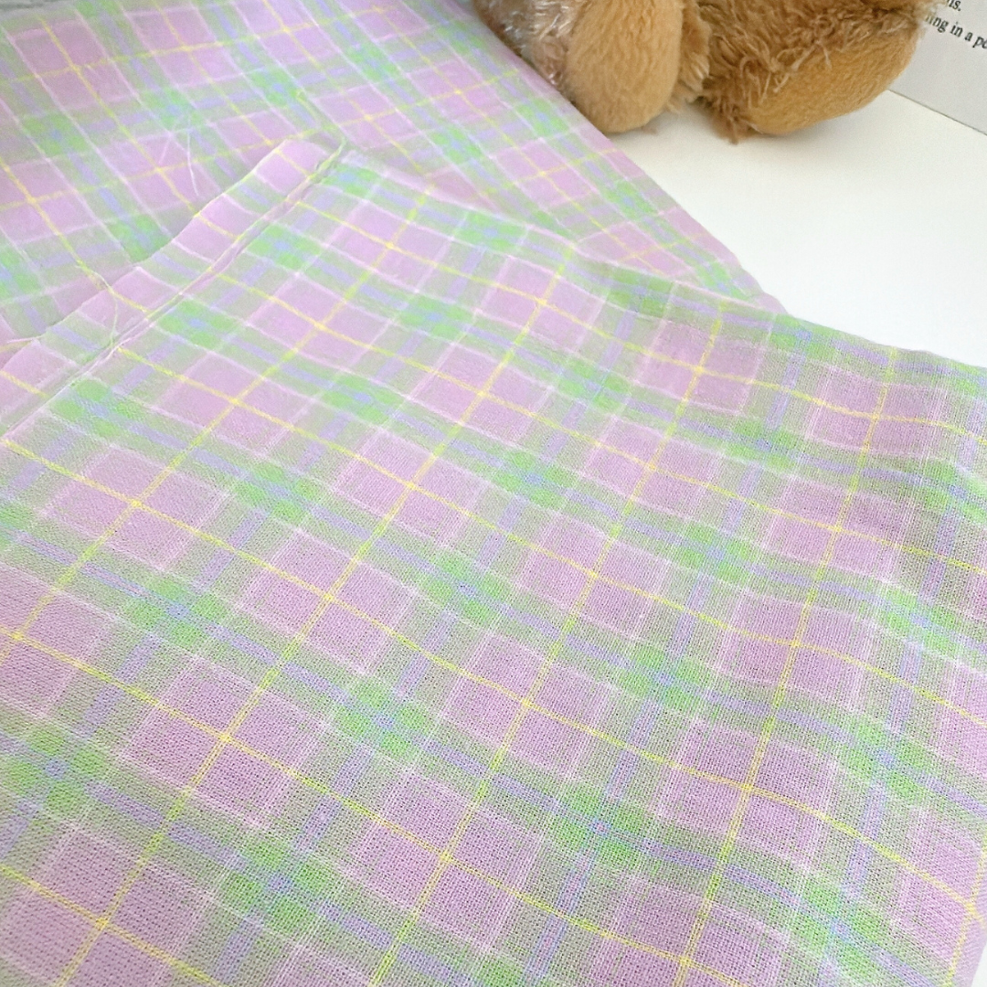 【即納】aloha check  / コットン / チェック［CO008］