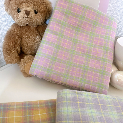 【即納】aloha check  / コットン / チェック［CO008］