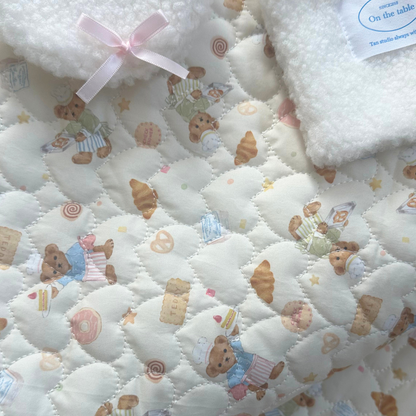 【即納】cooking bear quilting / くまさん  / キルティング［QU014］