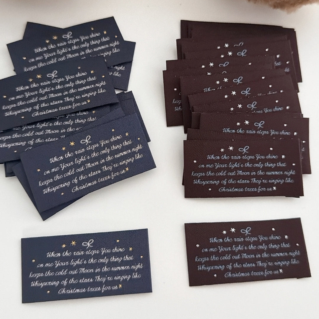 【即納】moonlight letter tag / タグ［TG030］