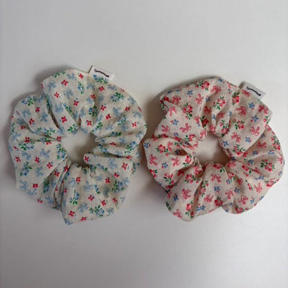 【即納】garden flower ribbon  / コットン / レーヨン / リボン / フラワー［CO031］